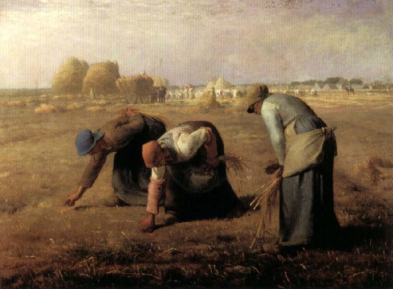 Jean Francois Millet The Gleaners oil painting picture